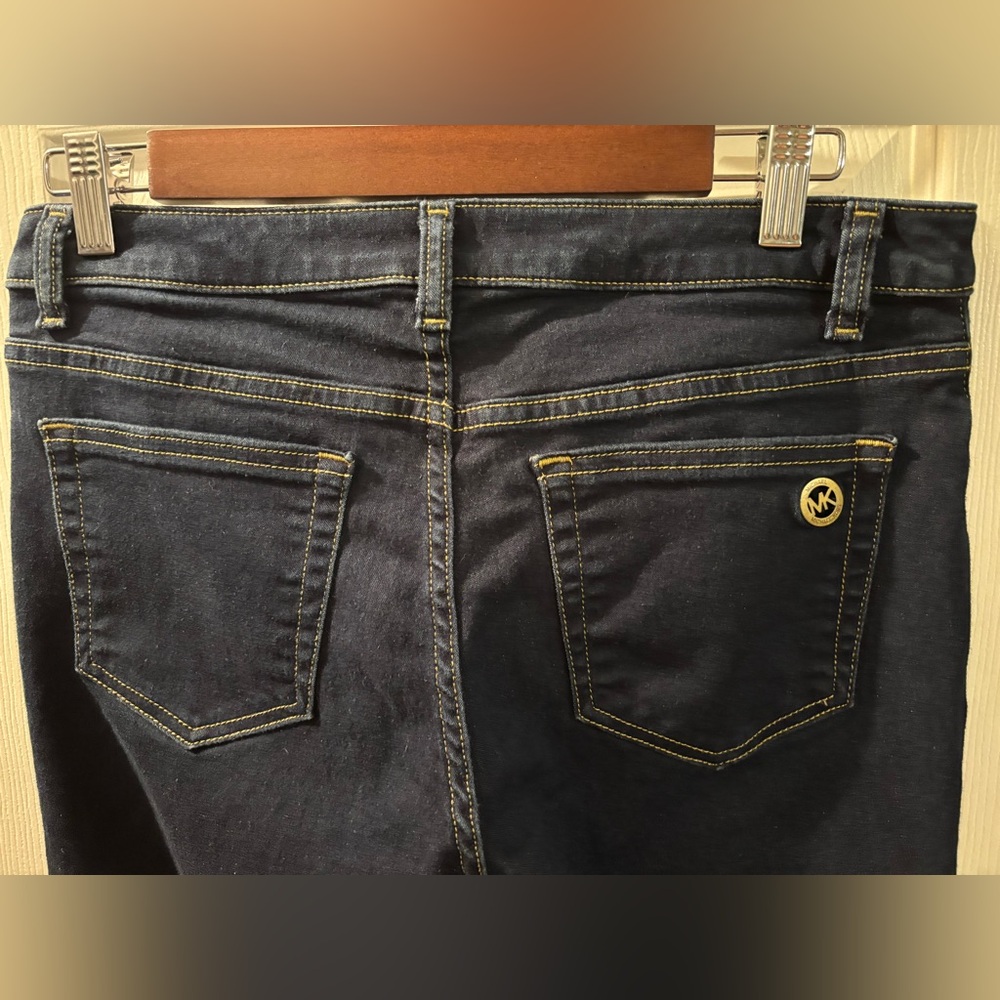 Michael Kors Dark Blue Skinny Jeans - Picture 6 of 9